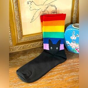 Cute kitty 🐈‍⬛ socks